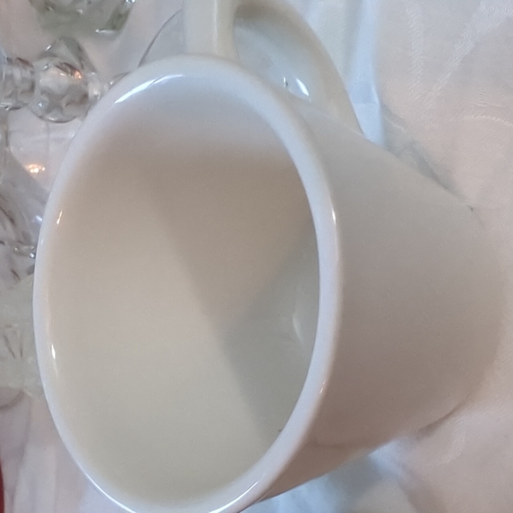 Classic White Ceramic Coffee Mugs Restaurant Quality - Picture 2 of 3